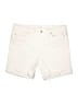 J.Jill Solid Ivory Khaki Shorts Size 18 - photo 1