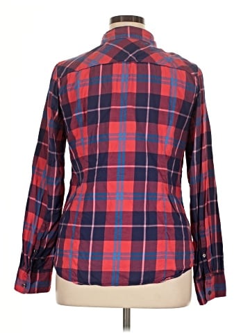 J.Crew Factory Store Long Sleeve Button-Down Shirt (view 2)