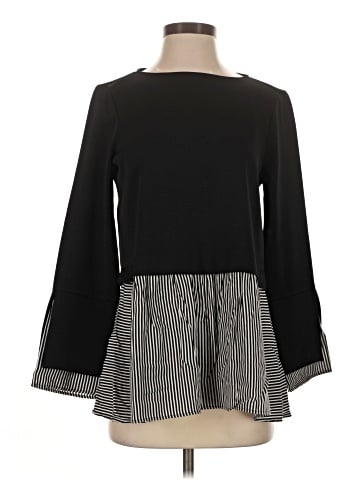 Zara Basic 3/4 Sleeve T-Shirt (view 1)