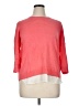 Stylus Color Block Pink Pullover Sweater Size XL - photo 1