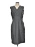 Alex Marie Solid Gray Casual Dress Size 10 - photo 1