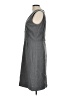 Alex Marie Solid Gray Casual Dress Size 10 - photo 5