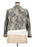 Left Coast by Dolan Animal Print Silver Jacket Size 2X - photo 2