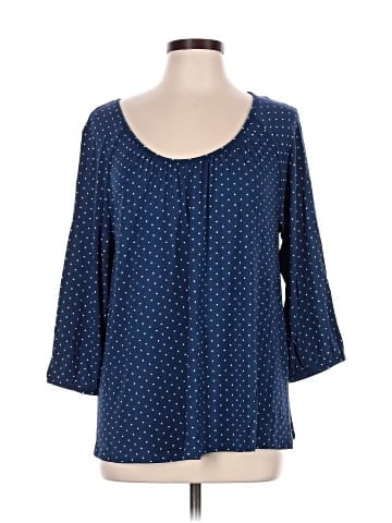 J.Jill 3/4 Sleeve Blouse (view 2)