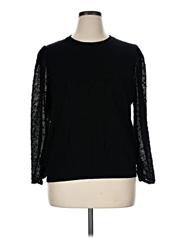 Indigo Rose Long Sleeve Top (view 1)