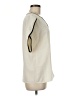 Unbranded Ivory Short Sleeve Blouse Size M - photo 4
