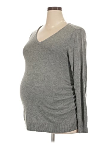 Isabel Maternity Pullover Sweater (view 1)