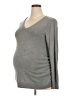 Isabel Maternity Gray Pullover Sweater Size XXL - photo 1