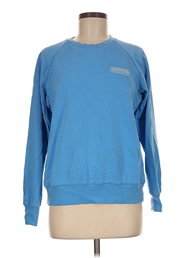Pre-owned Peloton Sweatshirt In Blue