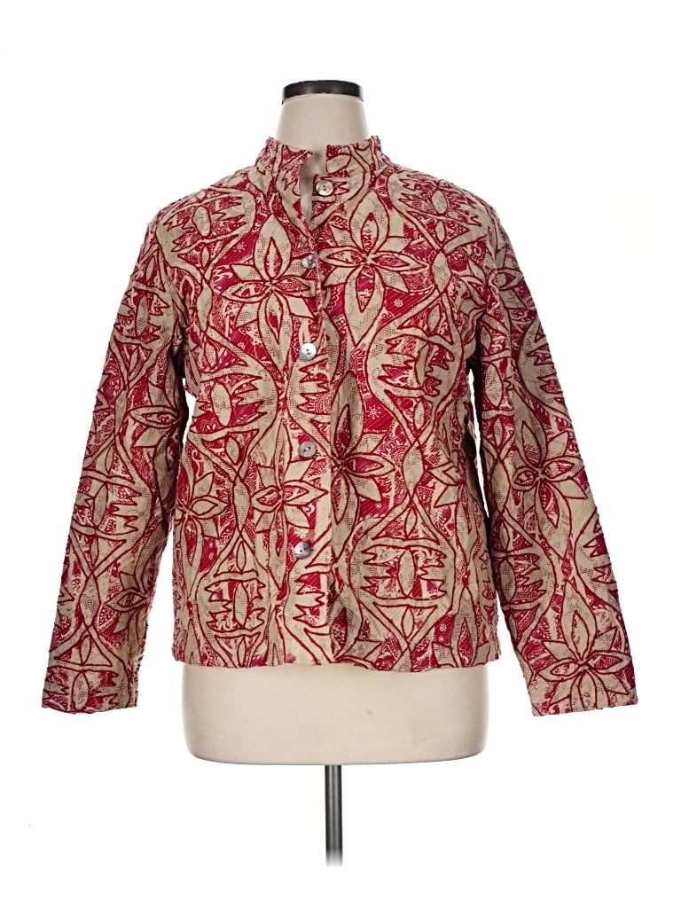 Pre-owned Coldwater Creek Jacket In Red