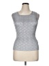 DressBarn 100% Polyester Gray Sleeveless Top Size XL - photo 1