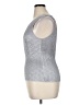 DressBarn 100% Polyester Gray Sleeveless Top Size XL - photo 5