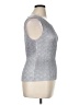 DressBarn 100% Polyester Gray Sleeveless Top Size XL - photo 4