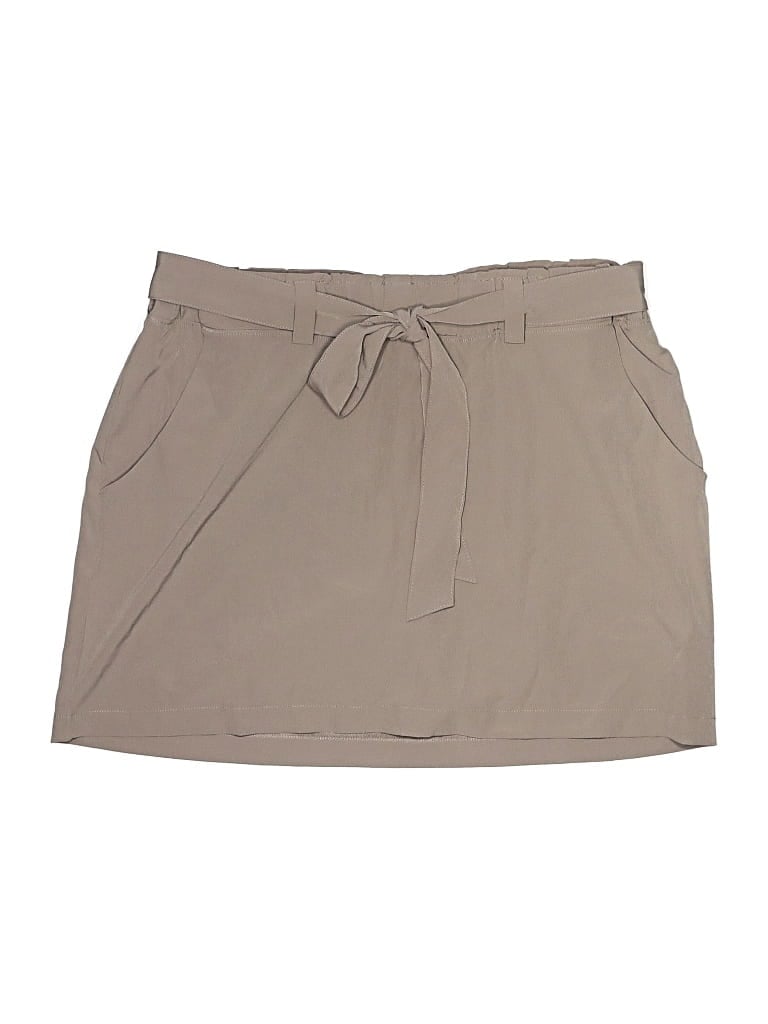 Pre-owned Rbx Skort In Tan