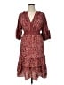 Max Studio Paisley Burgundy Casual Dress Size XL - photo 1