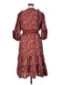 Max Studio Paisley Burgundy Casual Dress Size XL - photo 2