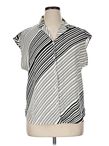 Nine West Short Sleeve Blouse (view 1)