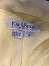 Kay Unger 100% Silk Yellow Silk Blazer Size 4 - photo 6