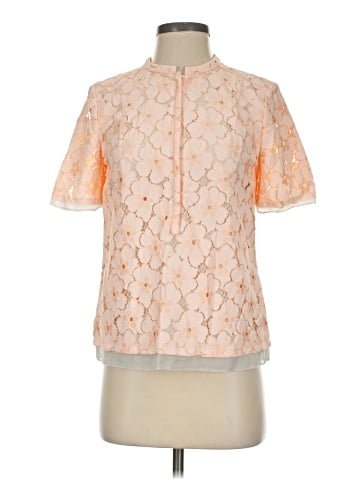 Diane von Furstenberg Short Sleeve Blouse (view 1)