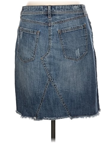 Fashion Bug Denim Skirt (view 2)