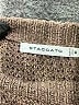 Staccato 100% Polyester Houndstooth Brown Pullover Sweater Size M - photo 7