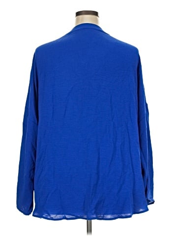 Shein Curve Long Sleeve Blouse (view 2)