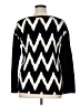 I.N. Studio Chevron-herringbone Black Pullover Sweater Size XL - photo 2