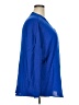 Shein Curve 100% Polyester Blue Long Sleeve Blouse Size 22 Plus (5) - photo 4