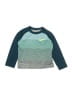 Nike 100% Polyester Teal 3/4 Sleeve T-Shirt Size 2T - photo 1
