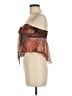 Shein Brown Sleeveless Blouse Size 6 - photo 5