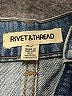 Rivet & Thread 100% Cotton Blue Jeans Size 27 waist - photo 7
