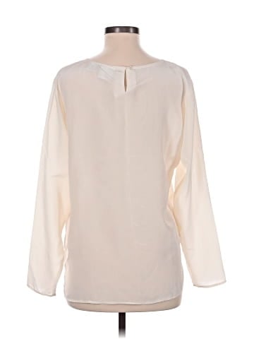 Gantos Long Sleeve Silk Top (view 2)