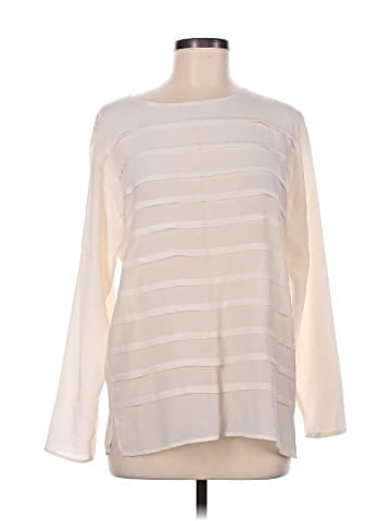 Gantos Long Sleeve Silk Top (view 1)