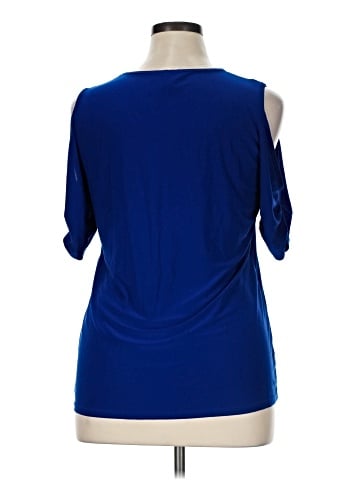 NY Collection Short Sleeve Top (view 2)