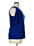 NY Collection Blue Short Sleeve Top Size 1X - photo 4