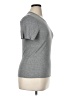 Splendid Gray Short Sleeve Turtleneck Size XL - photo 4