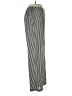 Haute Monde 100% Polyester Stripes Silver Casual Pants Size L - photo 4