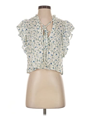 Aqua Sleeveless Blouse (view 1)