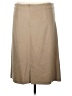 St. John Solid Tan Wool Skirt Size 16 - photo 2