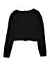 H&M 100% Nylon Black Cardigan Size 14 - photo 2