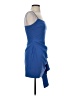Likely Solid Blue Cocktail Dress Size 2 - photo 4
