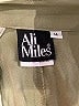 Ali Miles 100% Silk Solid Green Silk Pants Size 14 - photo 4