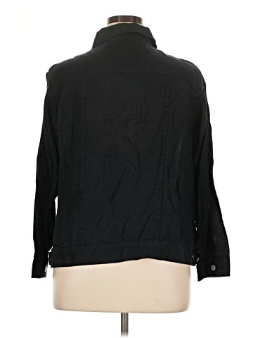 Jones New York 3/4 Sleeve Button-Down Shirt (view 2)