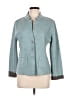 Eileen Fisher Teal Wool Blazer Size L (petite) - photo 1