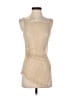 Pull&Bear Ivory Sleeveless Top Size S - photo 1