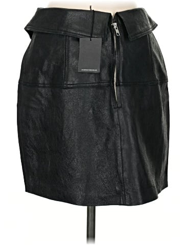 Chrissy Teigen x Revolve Leather Skirt (view 2)