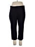 JM Collection Solid Black Active Pants Size XXL - photo 1