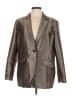 Chico's 100% Polyester Metallic Gold Blazer Size Lg (2) - photo 1