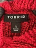 Torrid 100% Cotton Red Pullover Sweater Size 1X Plus (1) - photo 7