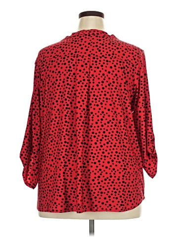 NY Collection 3/4 Sleeve Blouse (view 2)